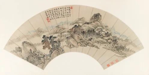 Herbstberge für Jichang, 1739